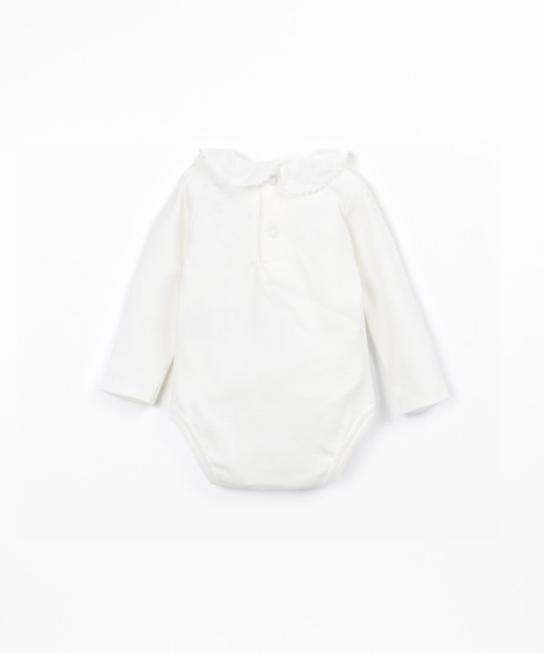 Jersey body with a mixture of cotton and recycled cotton