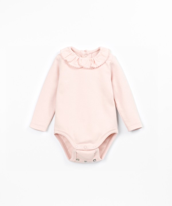 Jersey body with a mixture of cotton and recycled cotton