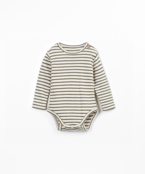 Striped Body in Organic Cotton