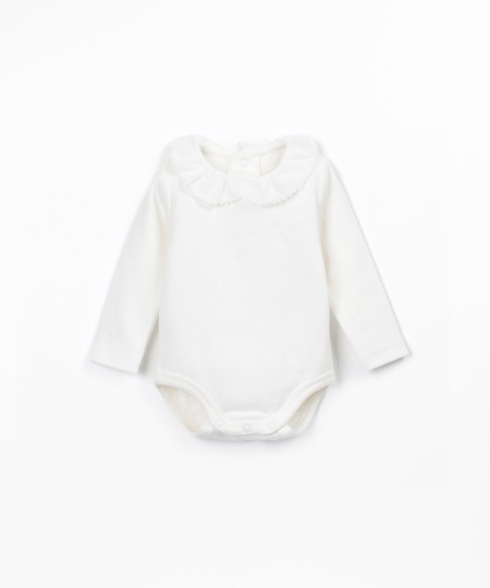 Jersey body with a mixture of cotton and recycled cotton