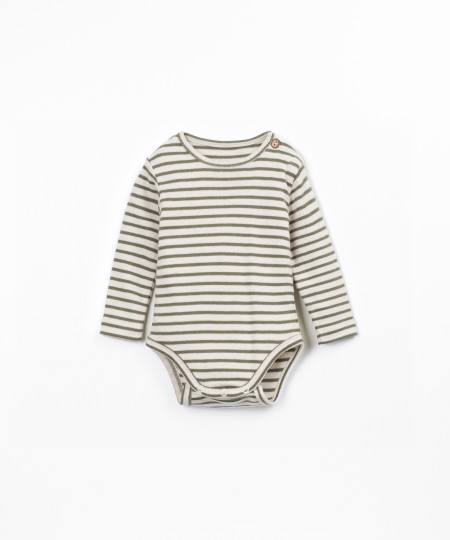 Striped Body in Organic Cotton