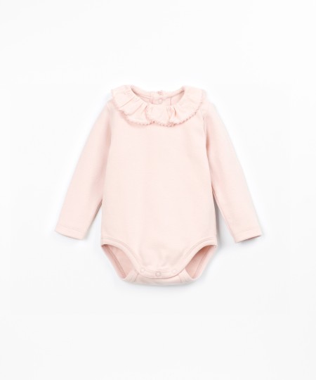 Jersey body with a mixture of cotton and recycled cotton
