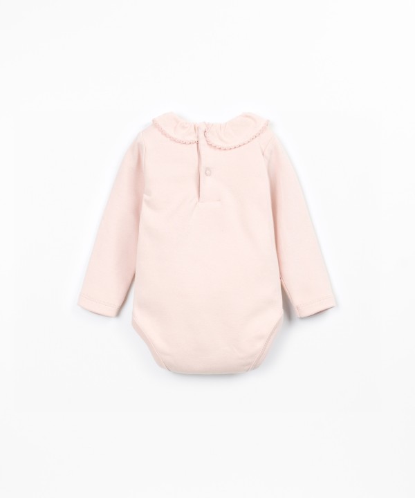 Jersey body with a mixture of cotton and recycled cotton