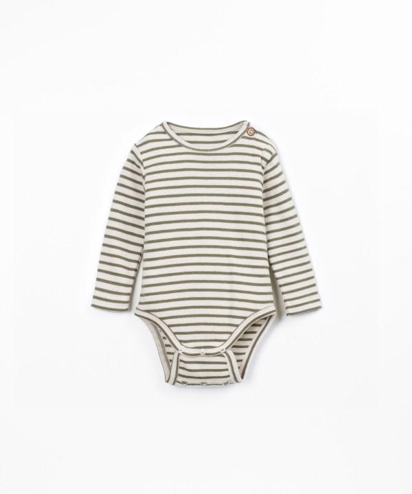 Striped Body in Organic Cotton