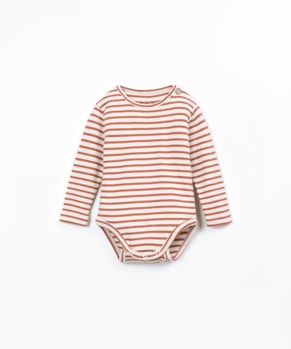 Striped Body in Organic Cotton
