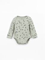 Body with little leaves print Body with little leaves print