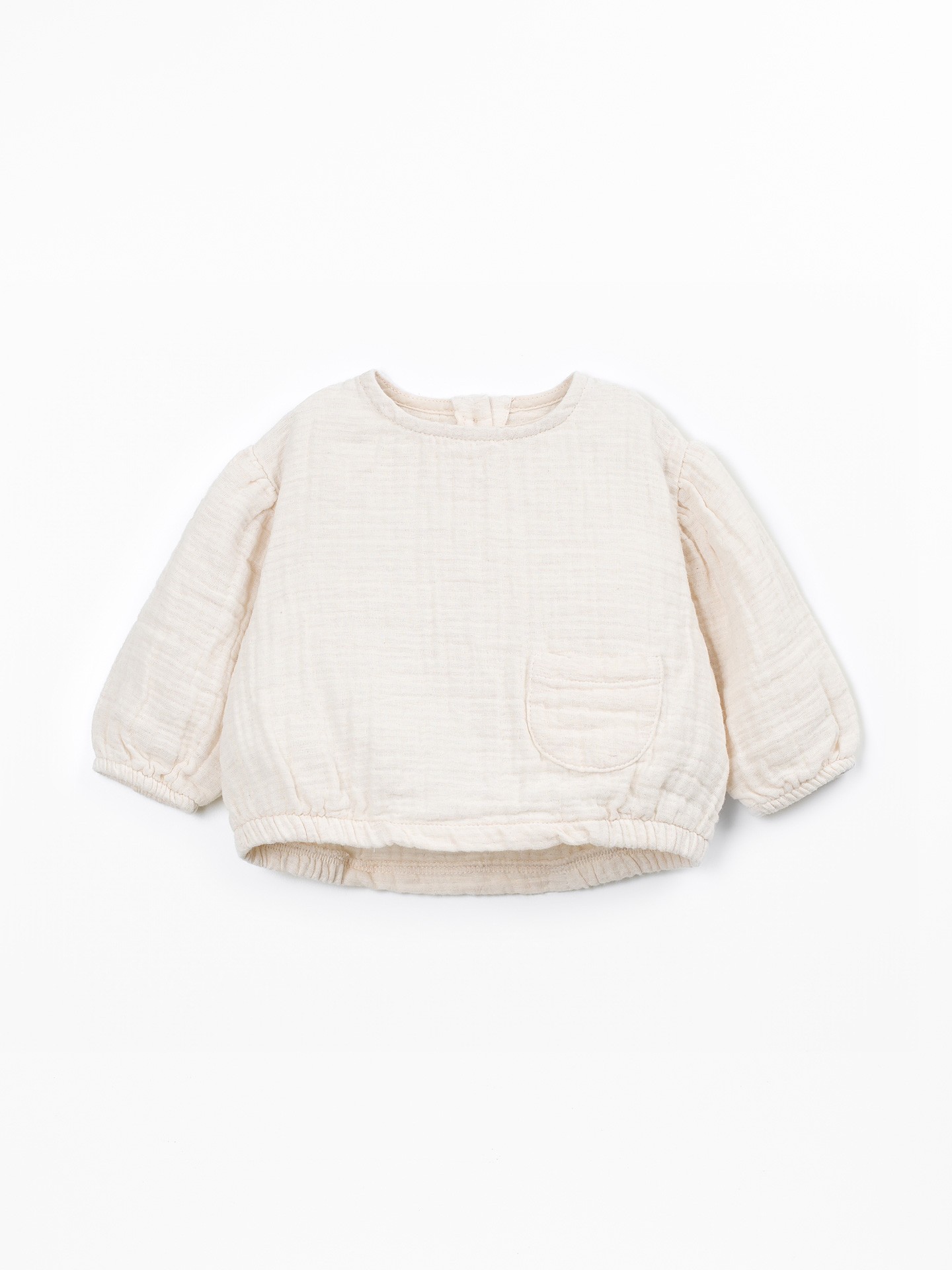 Blouse in cotton fabric