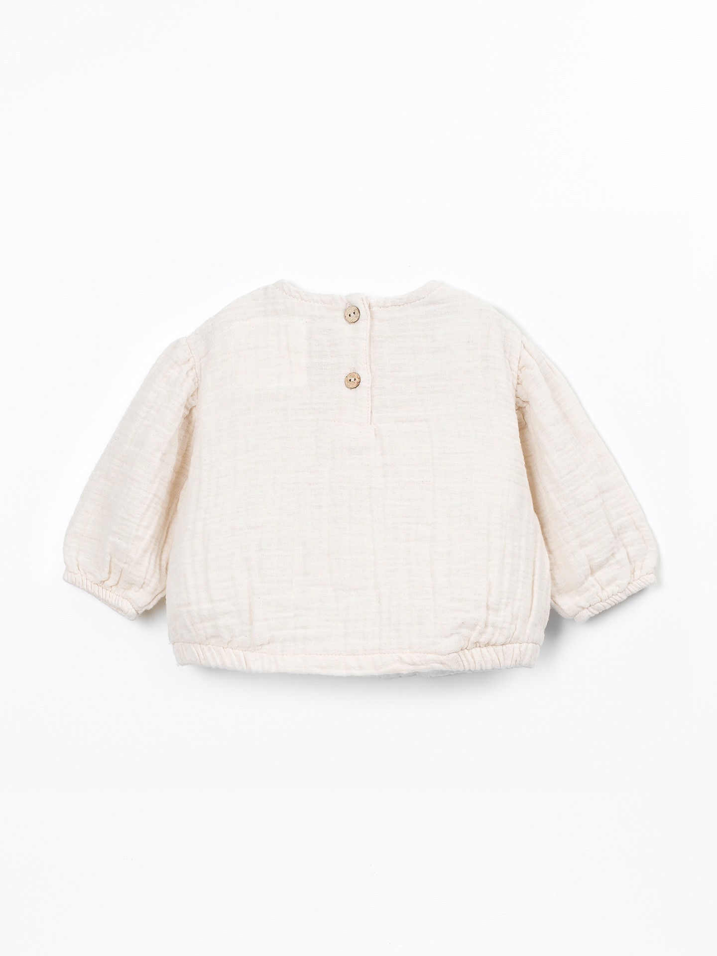 Blouse in cotton fabric