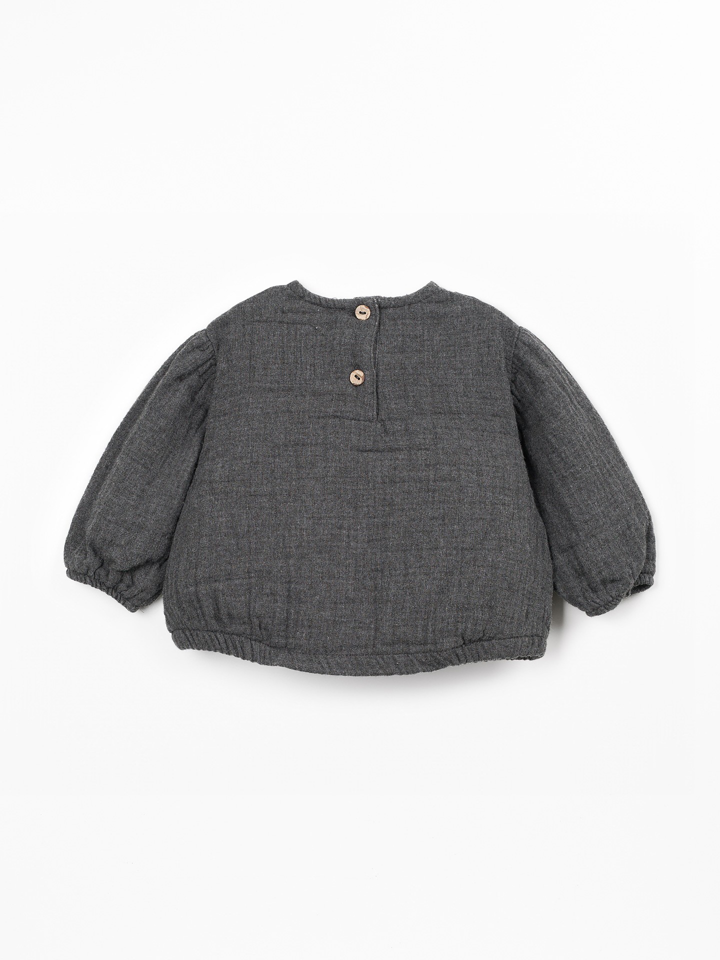 Cotton fabric blouse