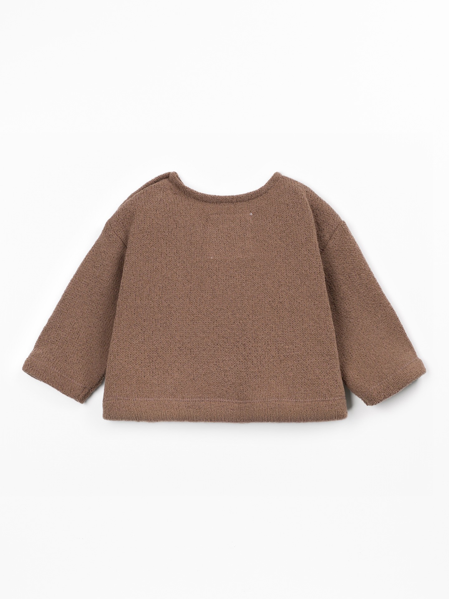 Jersey de punto con mezcla de algodón y algodón reciclado