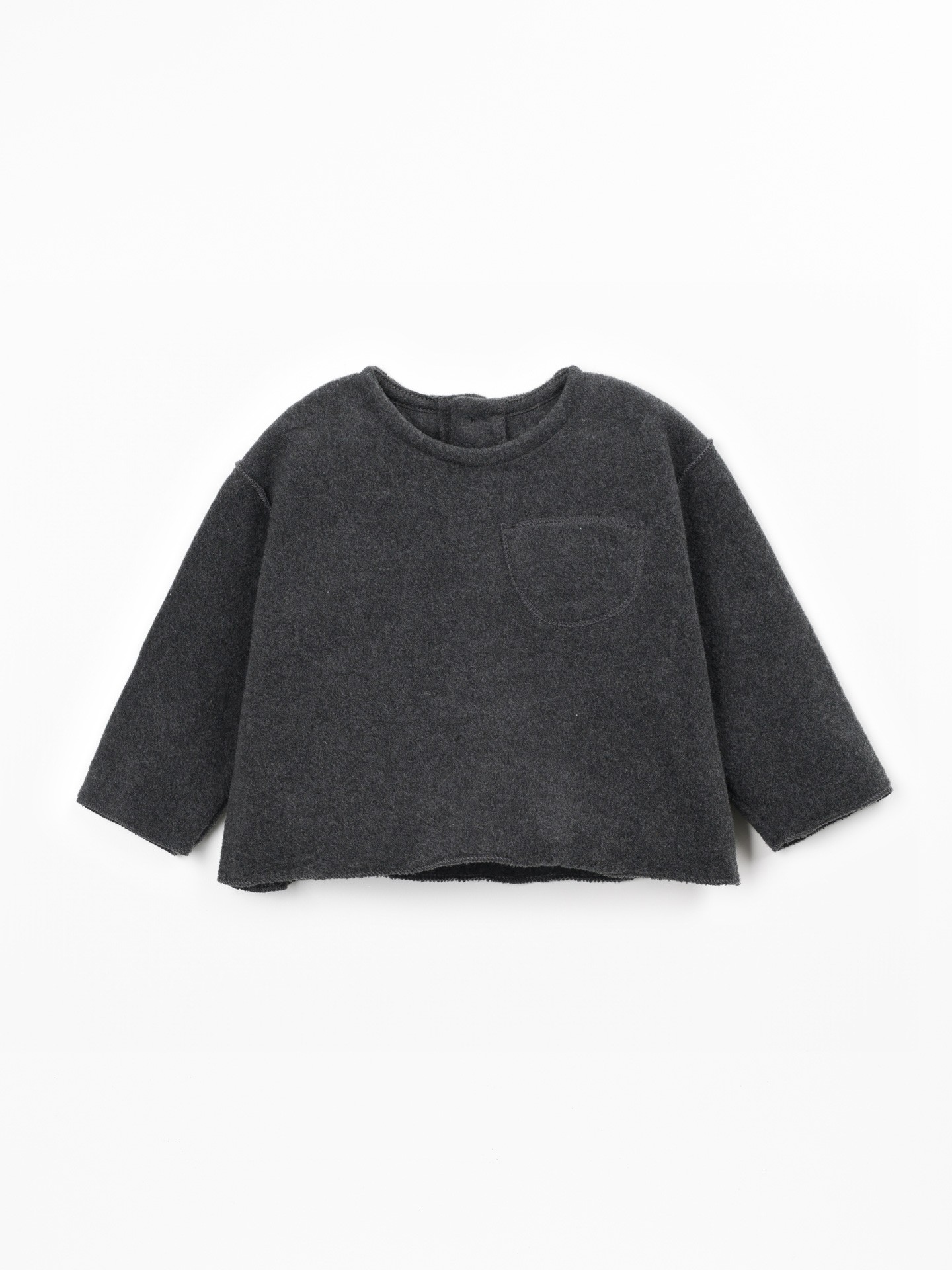 Pull en maille de fibres naturelles
