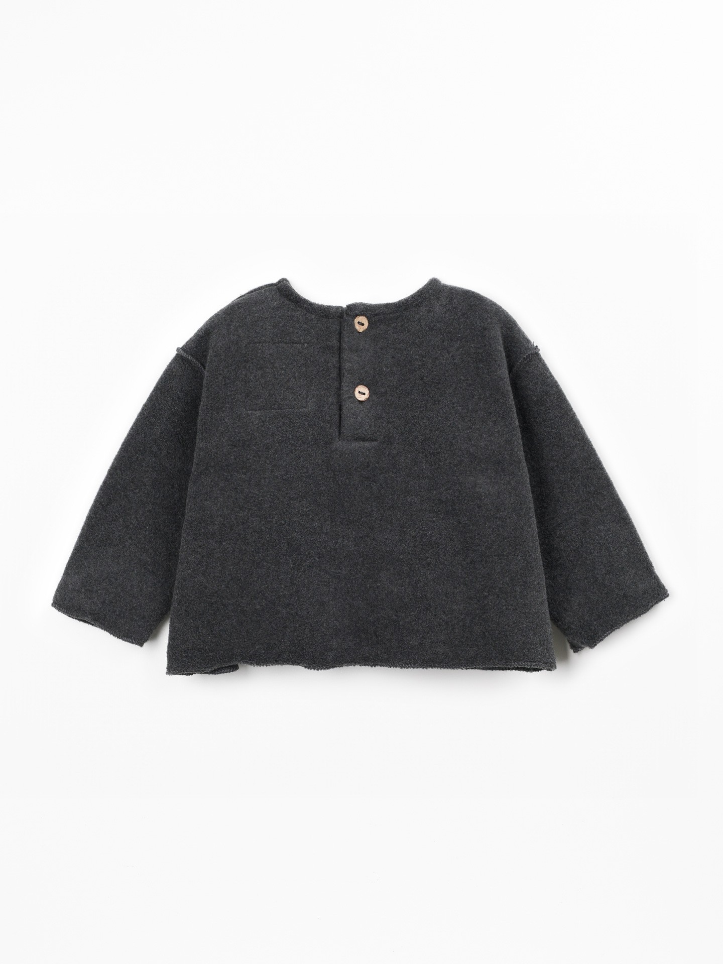 Pull en maille de fibres naturelles