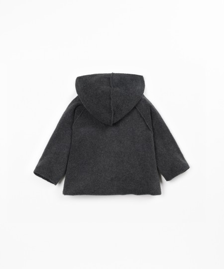 Veste en polaire avec capuche