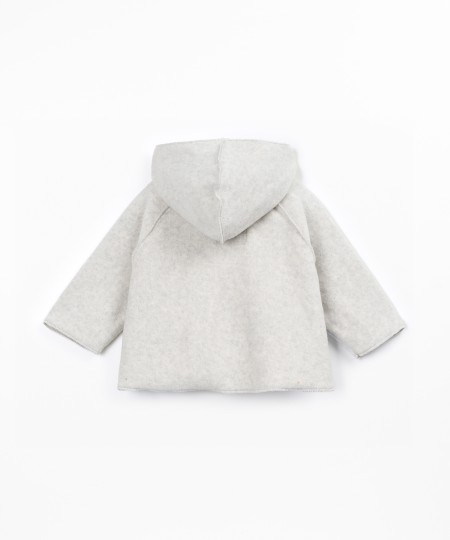 Veste en polaire avec capuche