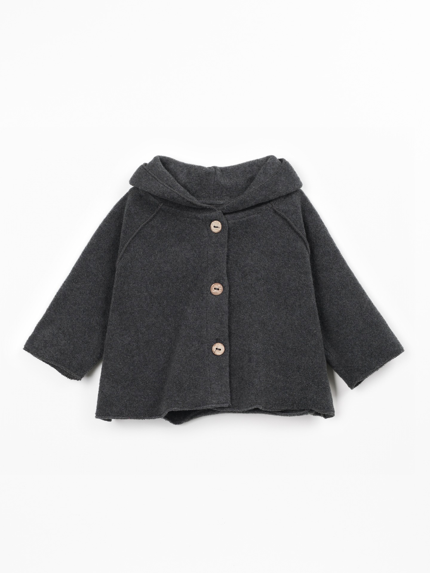 Veste en polaire avec capuche