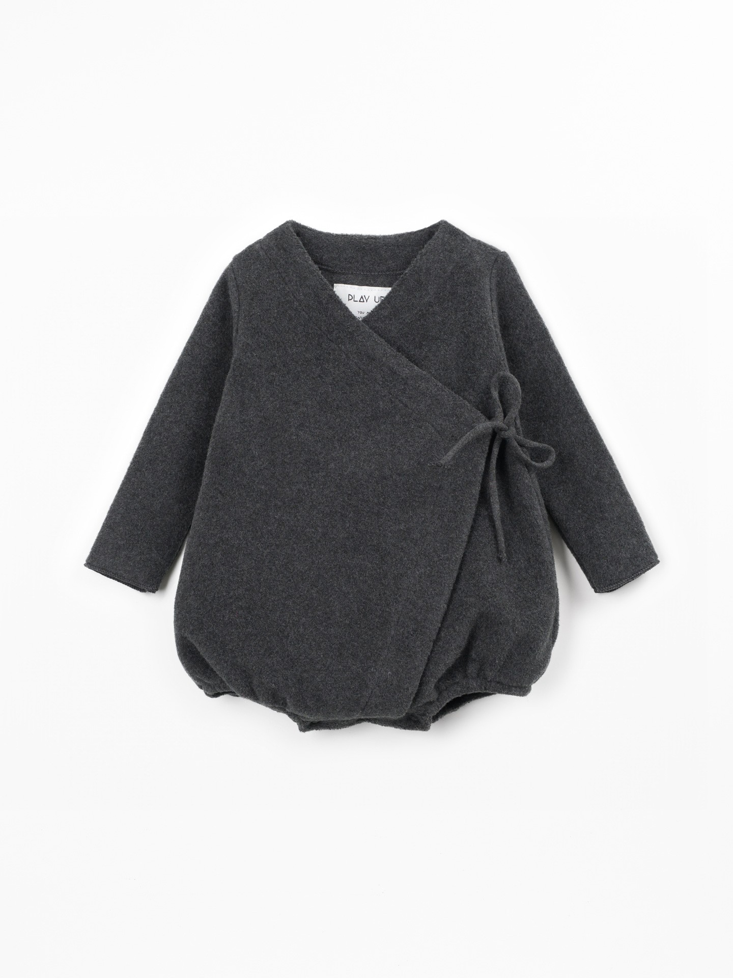 Polar knit jumpsuit in organic cotton