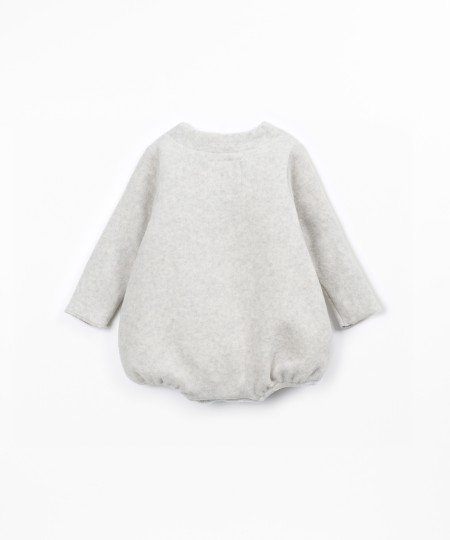 Combinaison en maille polaire en coton biologique
