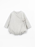 Polar knit jumpsuit in organic cotton
