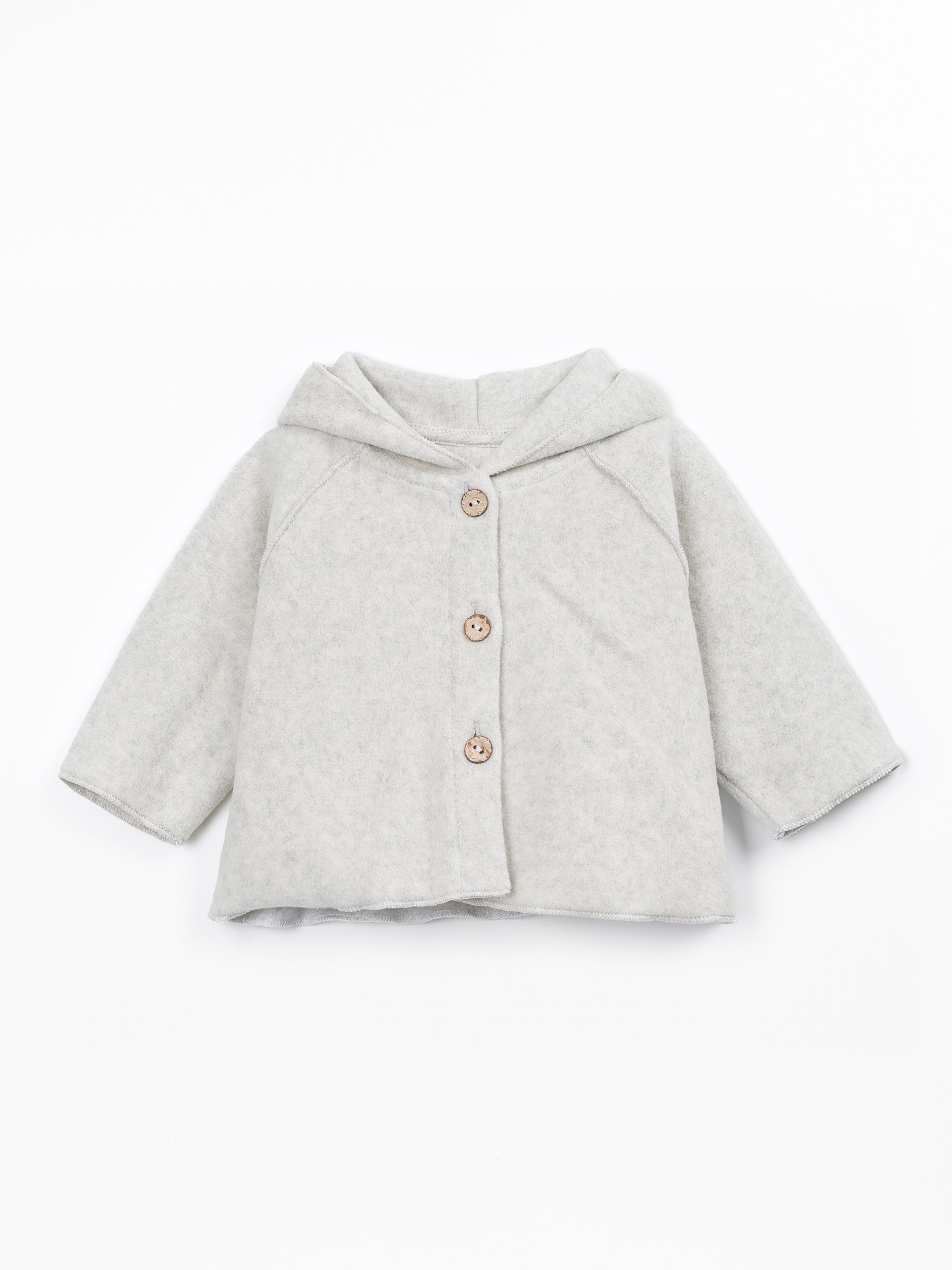 Veste en polaire avec capuche