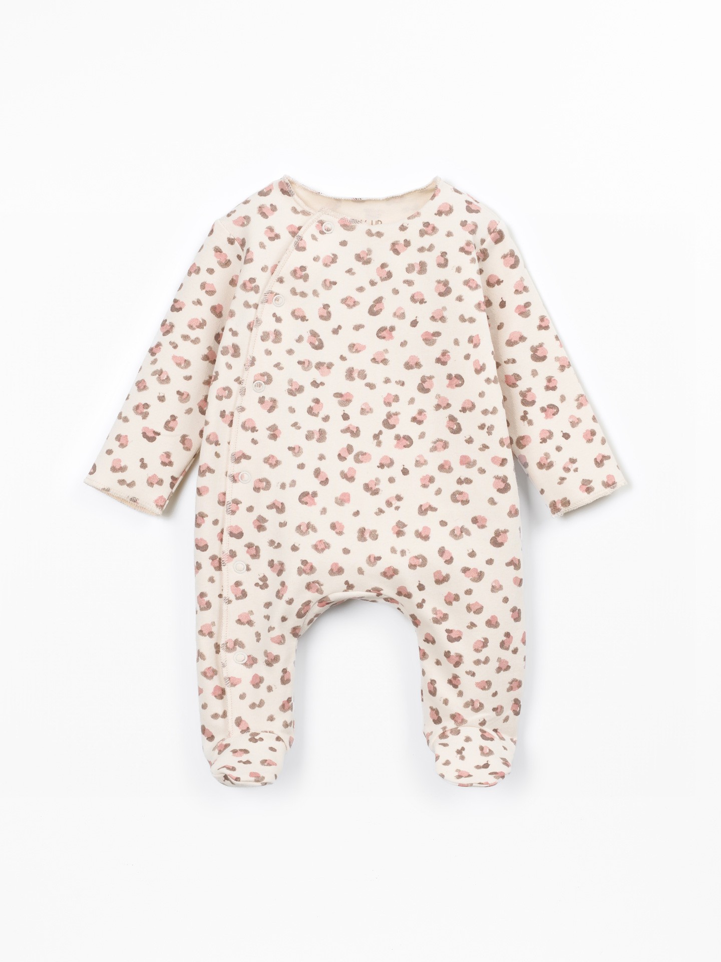 Jersey jumpsuit with natural fibers
