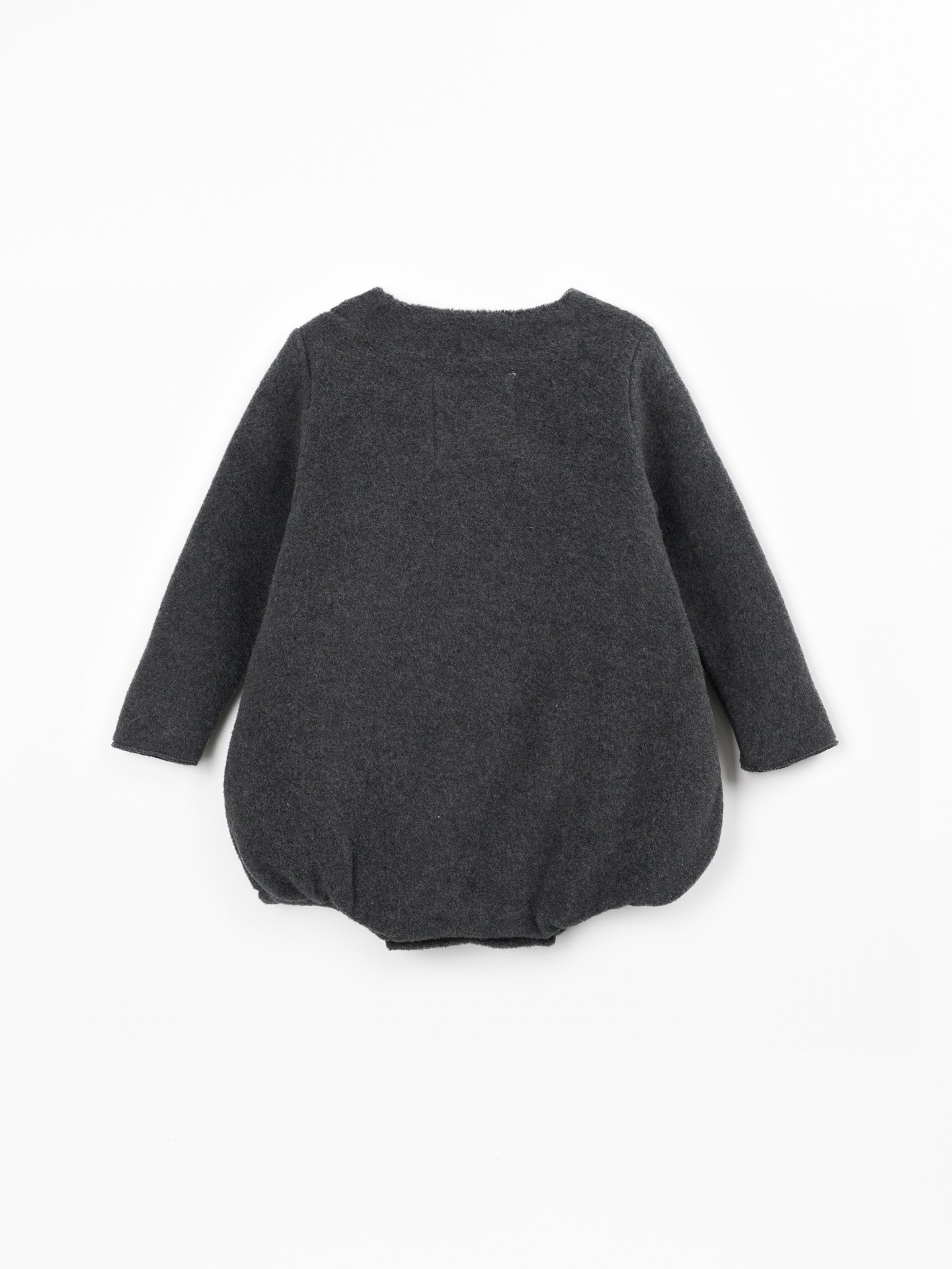 Polar knit jumpsuit in organic cotton