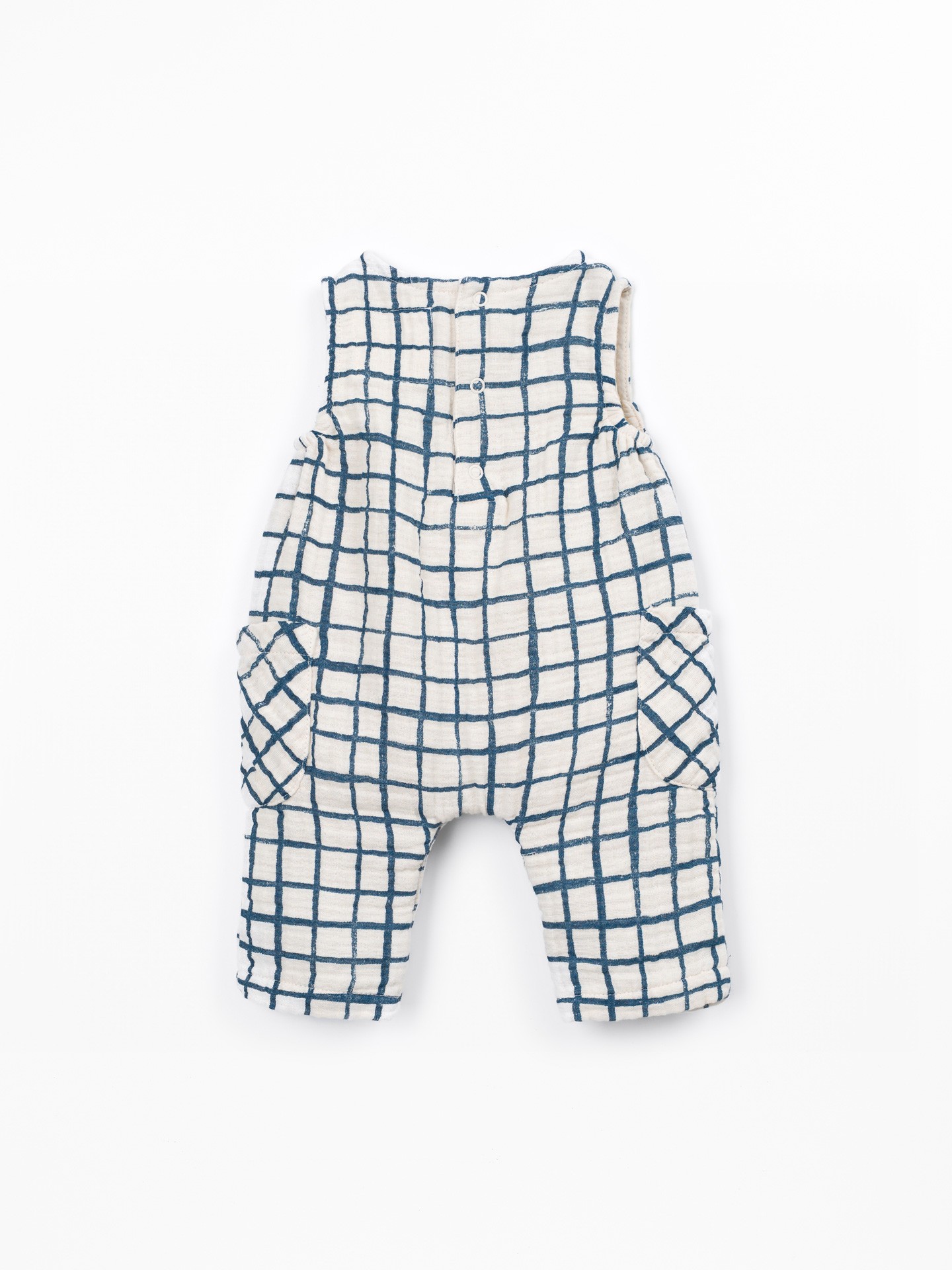Cotton fabric jumpsuit