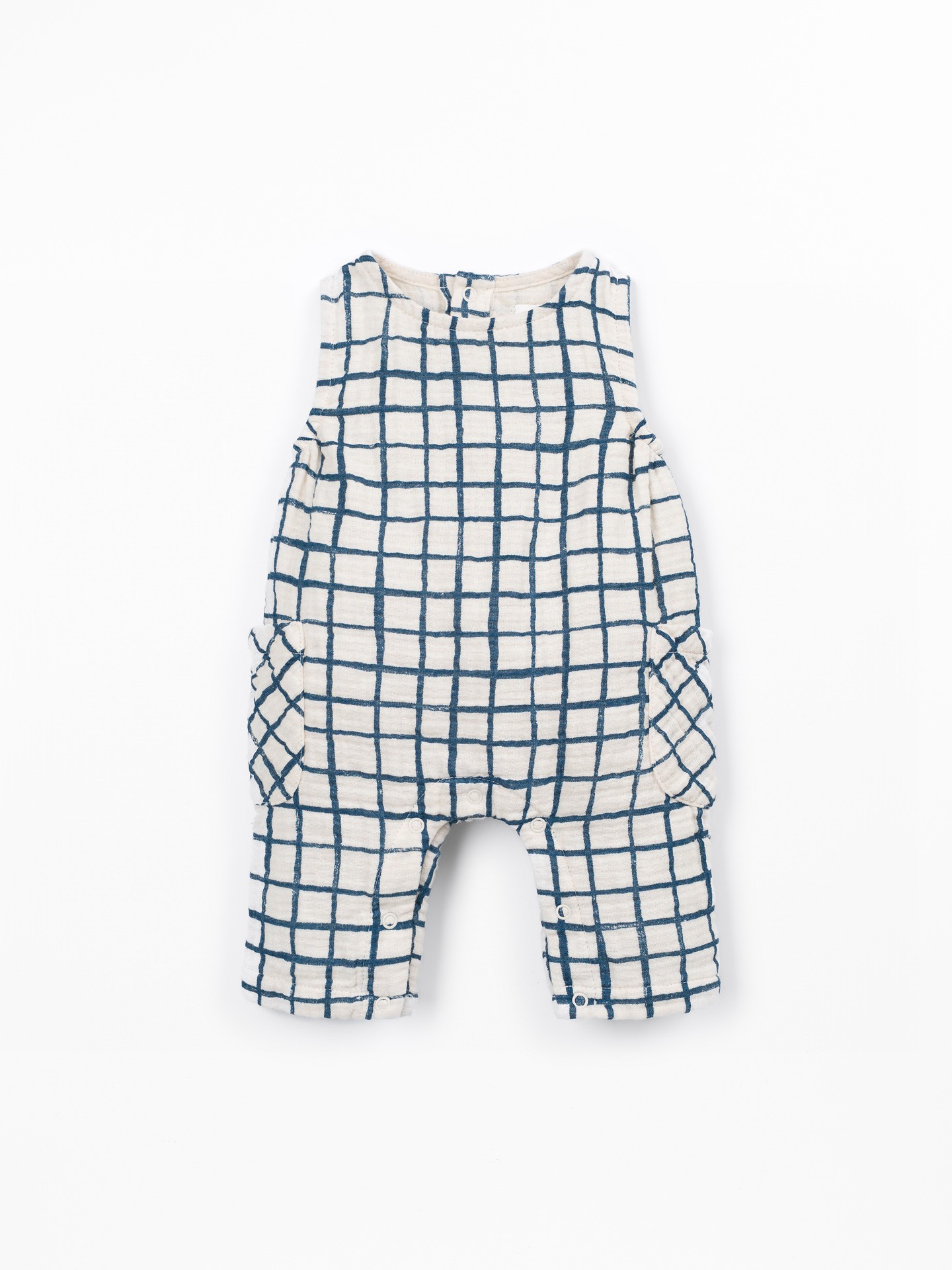 Cotton fabric jumpsuit
