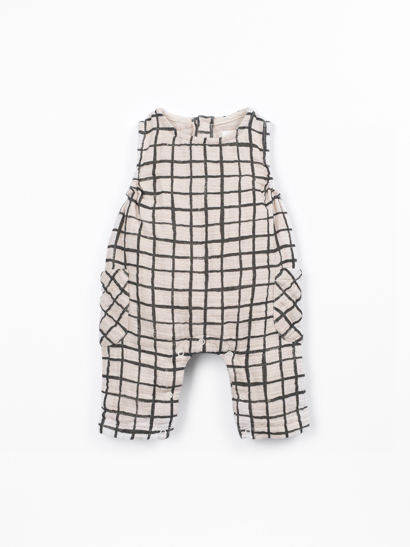 Cotton fabric jumpsuit