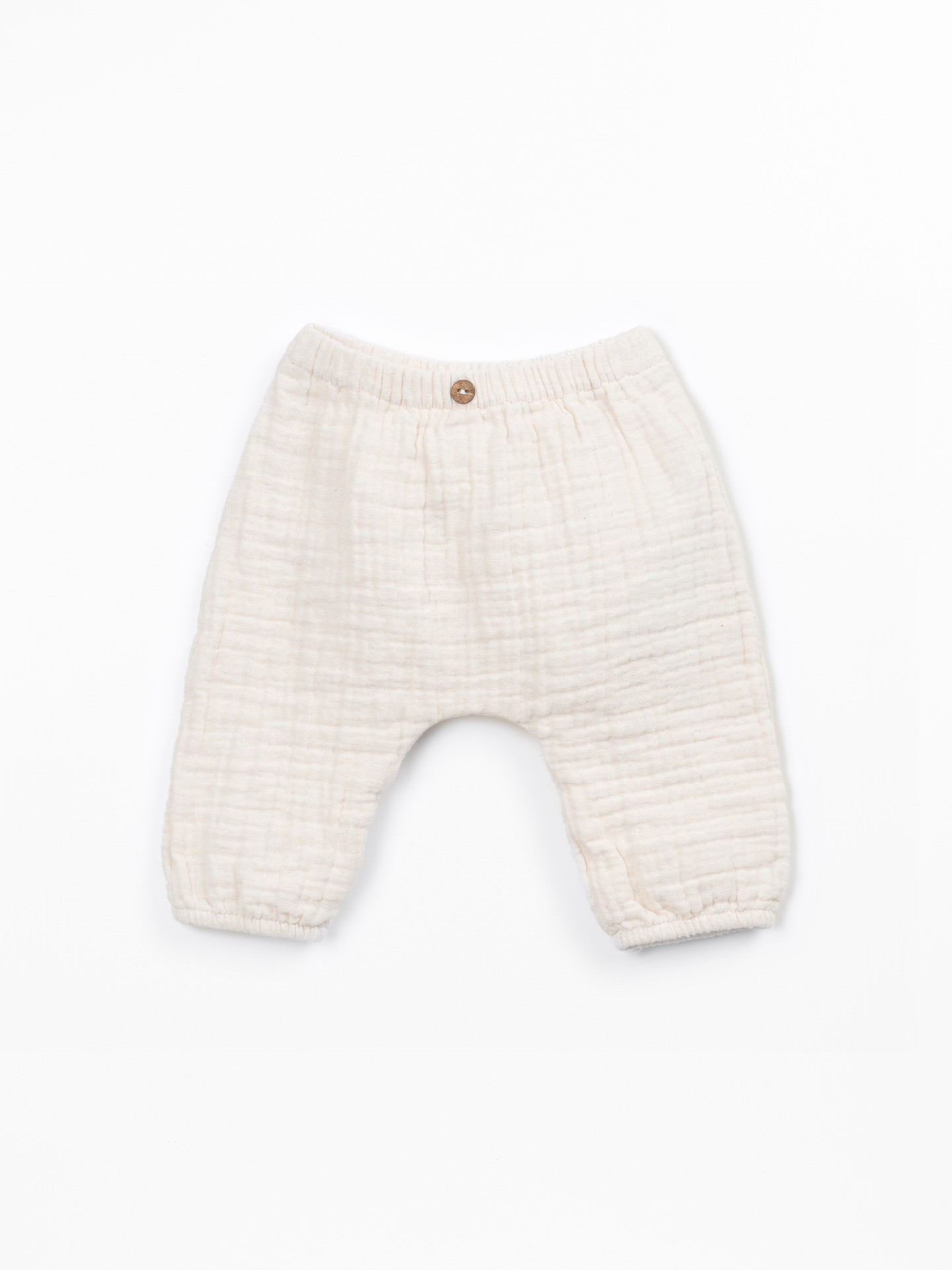 Pantalon en tissu de coton