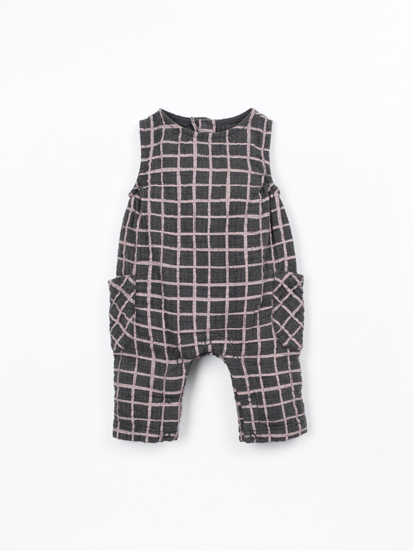 Cotton fabric jumpsuit