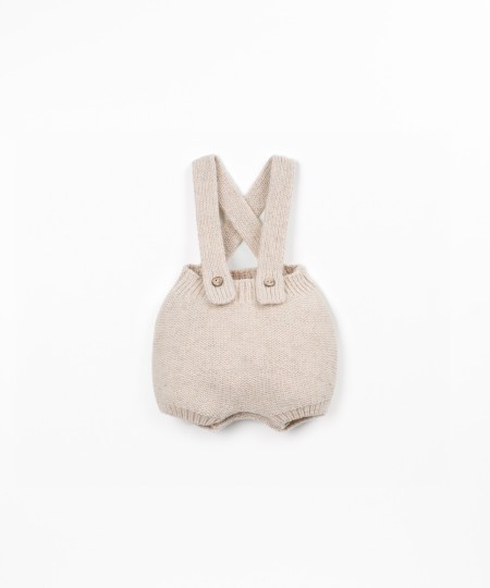 Macac�o Tricot com fibras recicladas
