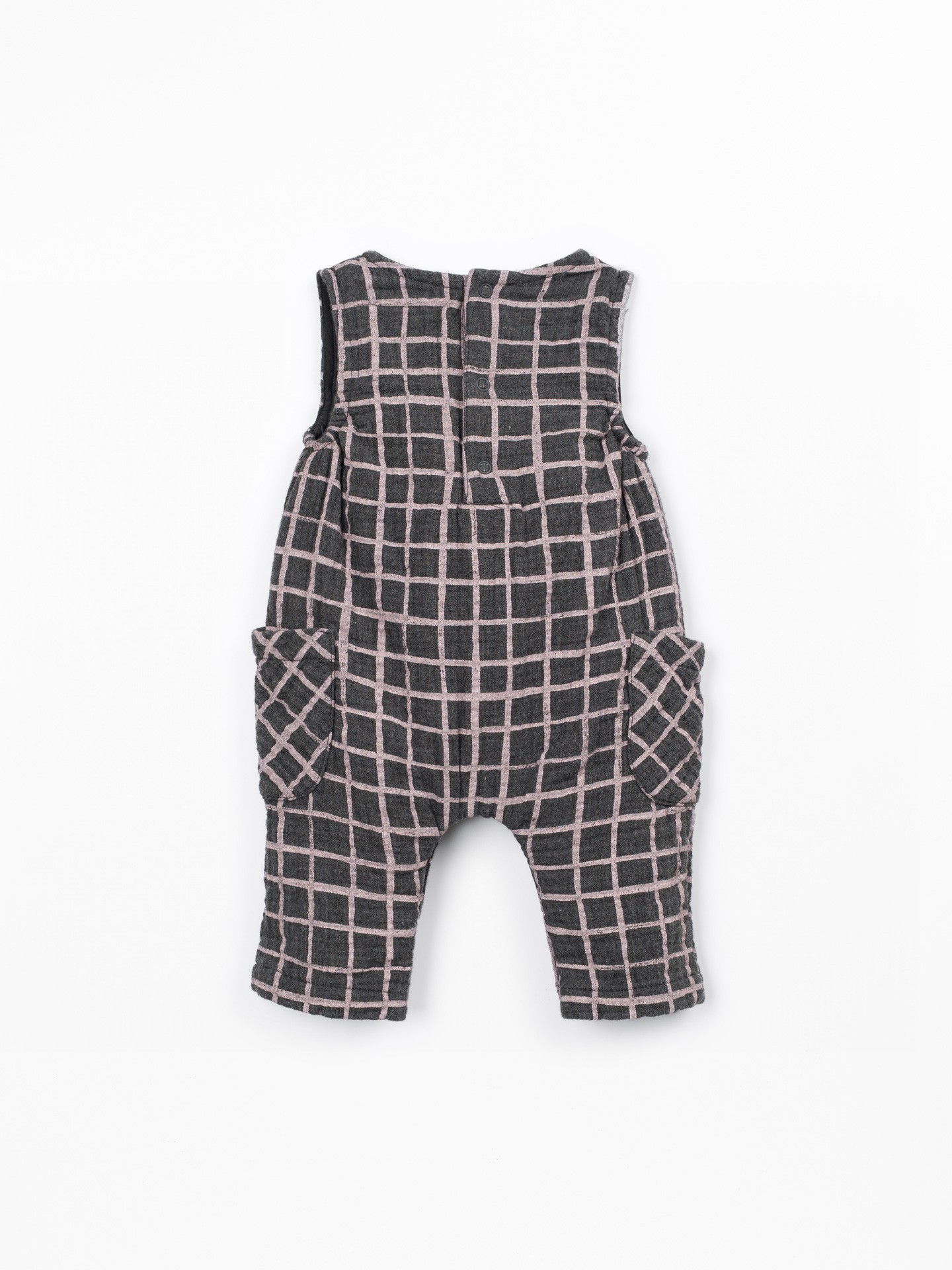 Cotton fabric jumpsuit