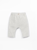 Polar fleece pants in organic cotton
