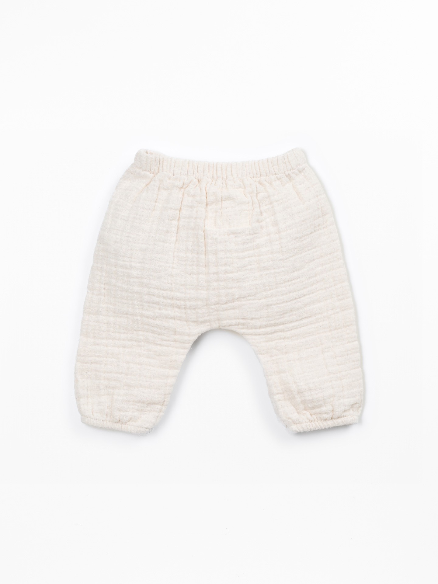 Pantalon en tissu de coton