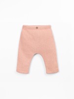 Jersey leggings with elastic waistband