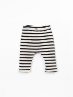 Knit leggings with elastic waistband Knit leggings with elastic waistband