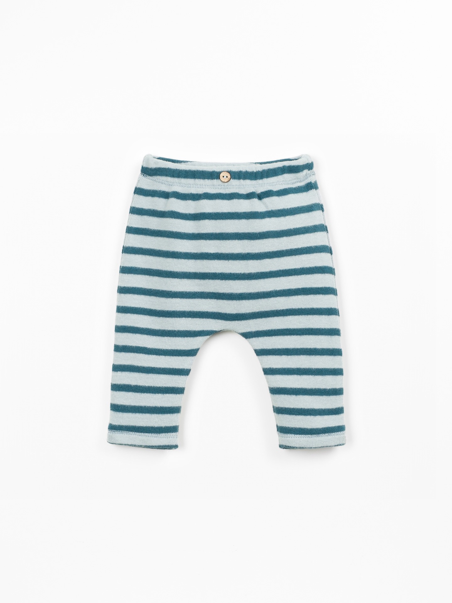 Jersey leggings with elastic waistband