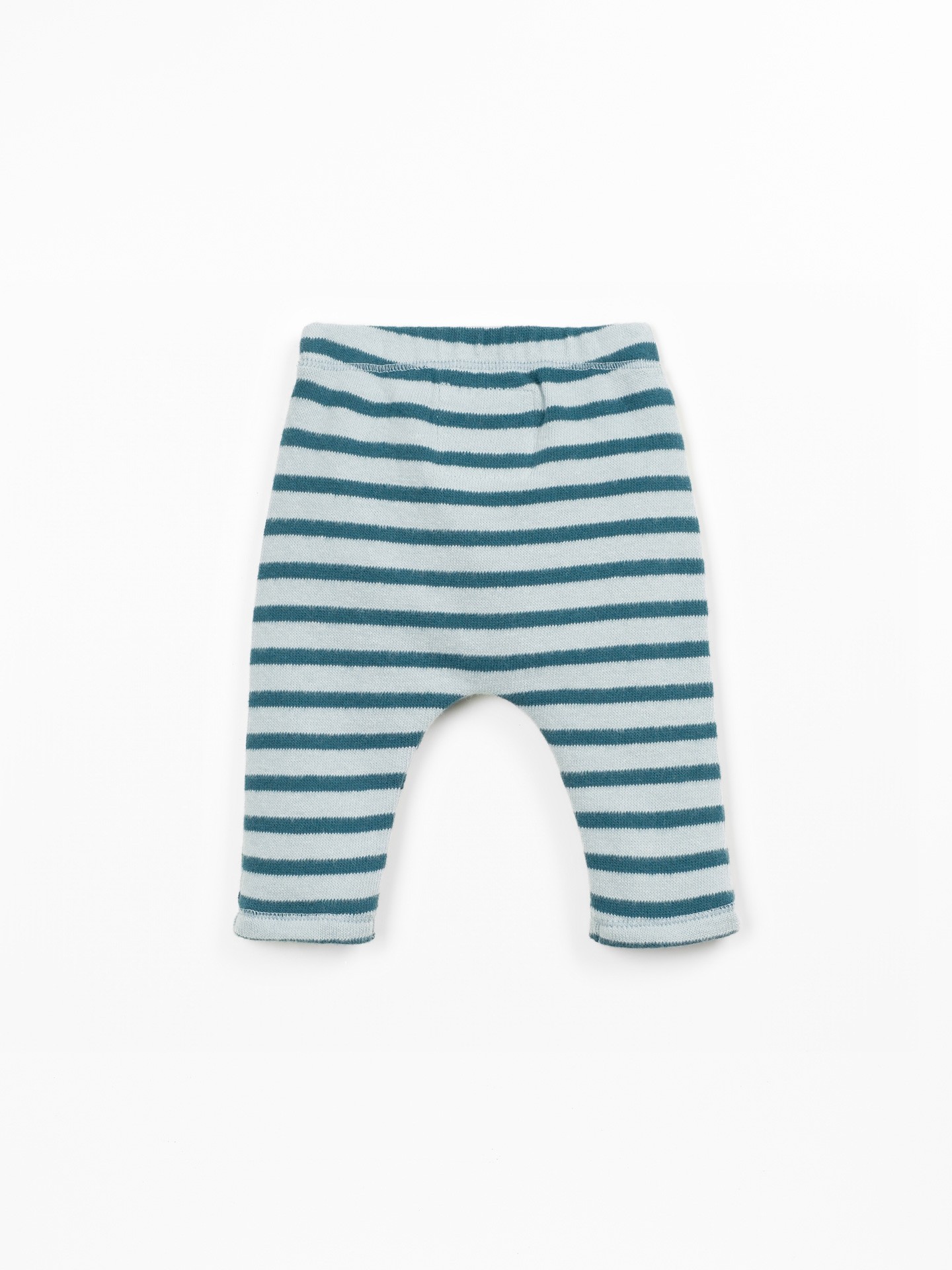 Jersey leggings with elastic waistband