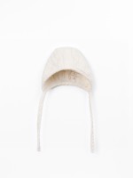 Gorro de Algod�o com Abas Laterais e Atilhos Ajust�veis