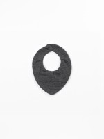 Cotton Bib with Button Closure