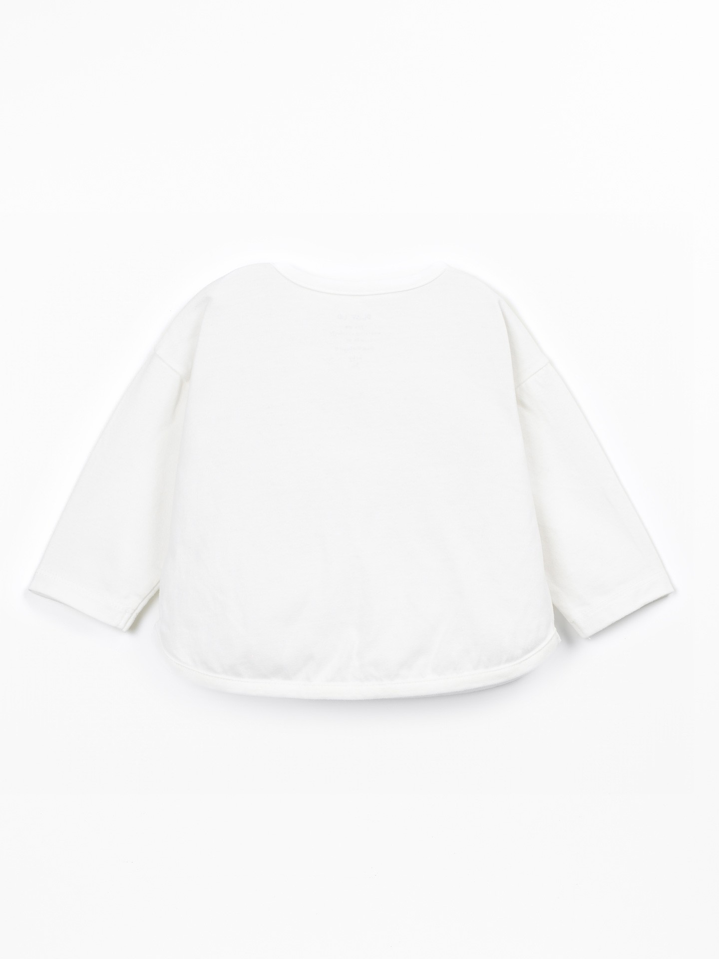 T-shirt en maille en coton et coton recycl?