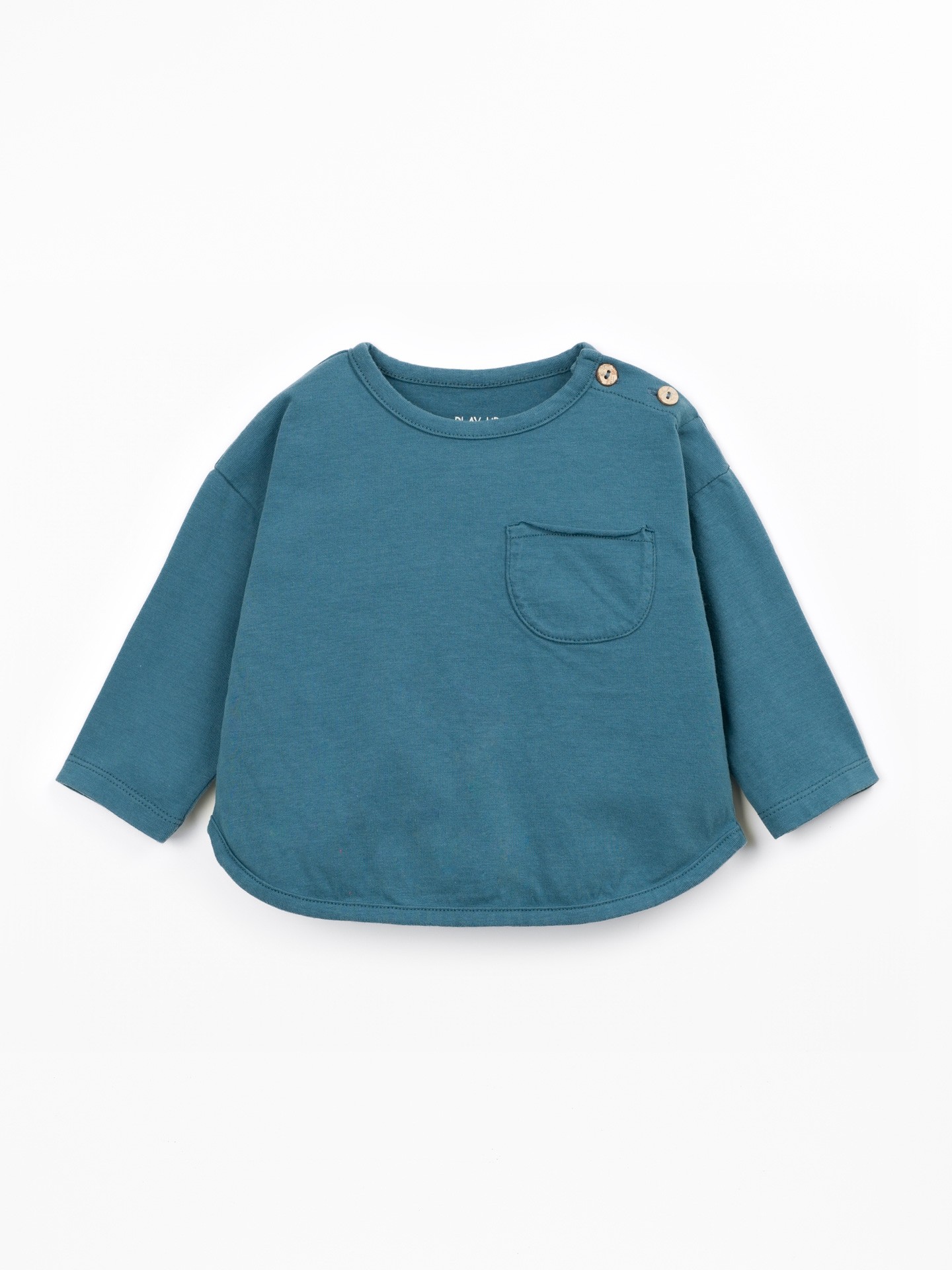 T-shirt en maille en coton et coton recycl?