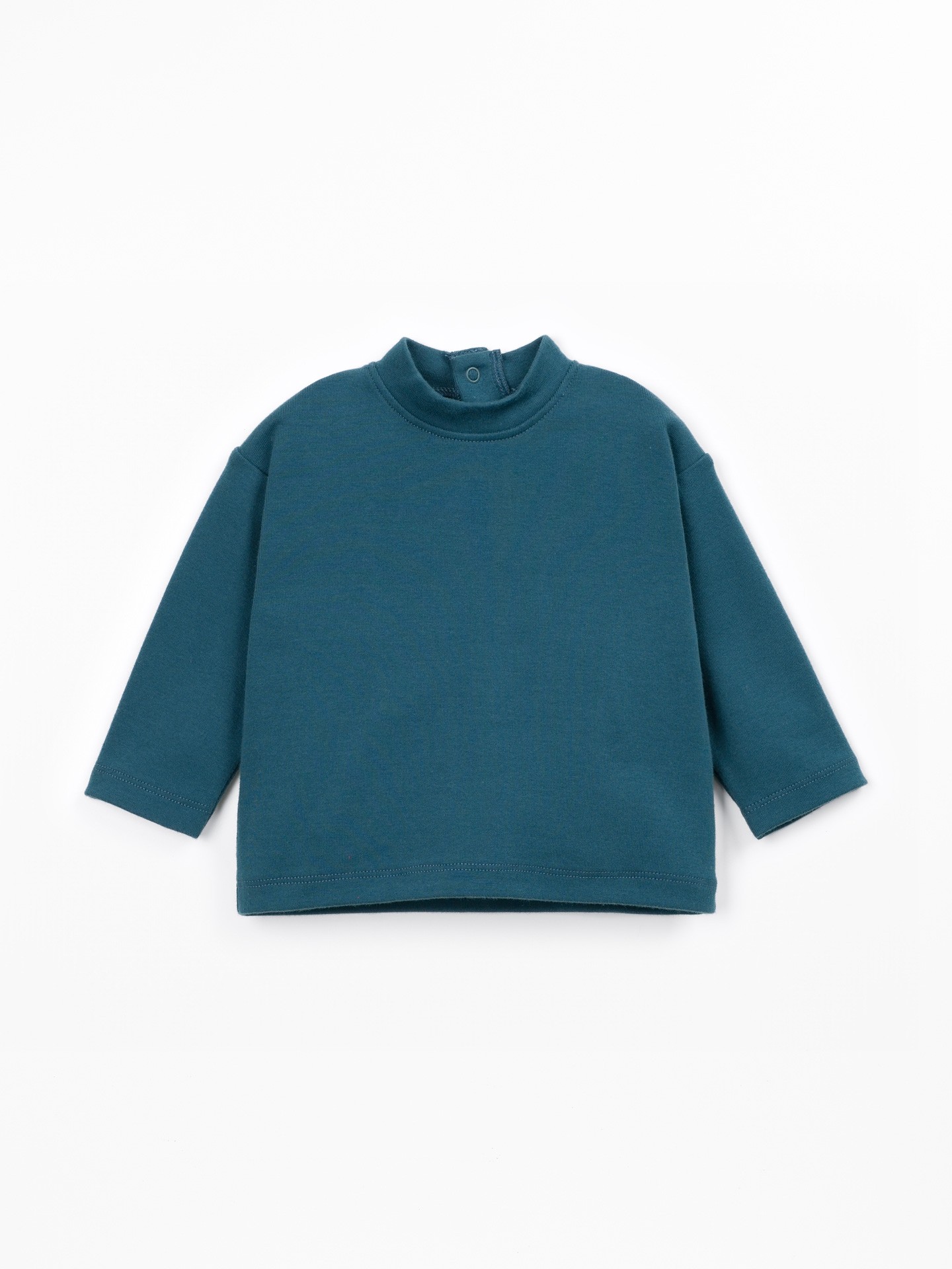 T-shirt en maille avec mélange de fibres naturelles et recyclées