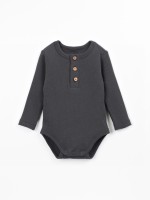 Body in maglia con fibre naturali