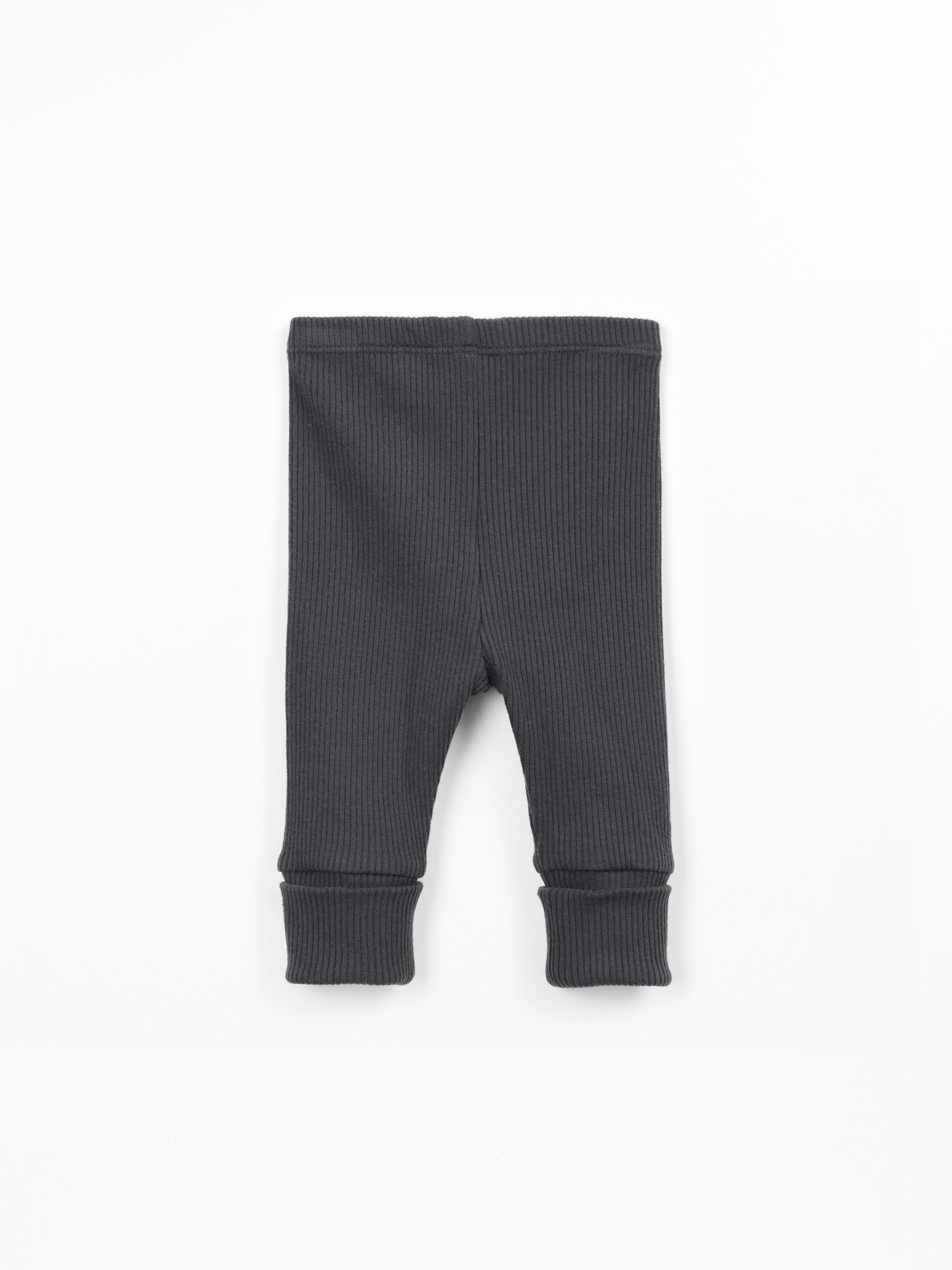 Leggings en maille côtelée avec coton