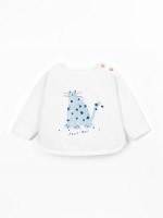 T-shirt con miscela di fibre naturali e fibre riciclate T-shirt con miscela di fibre naturali e fibre riciclate