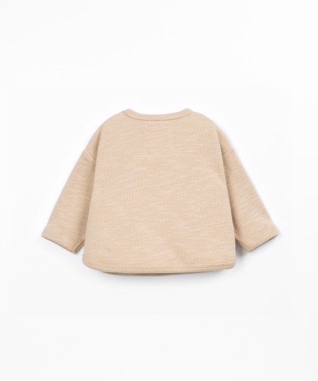 T-shirt di maglina in cotone biologico