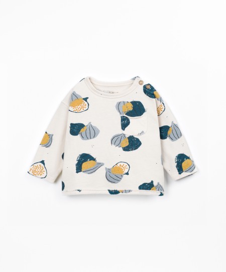 T-shirt com algod�o reciclado