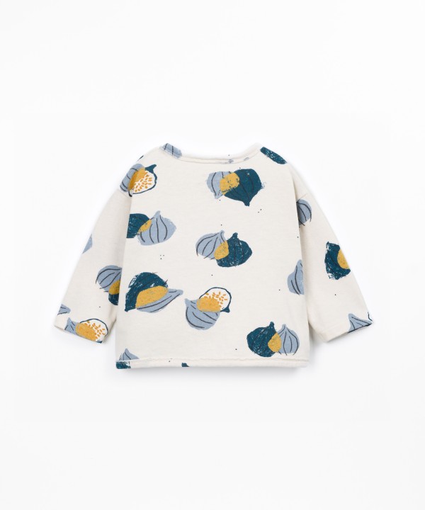 T-shirt avec coton recycl?
