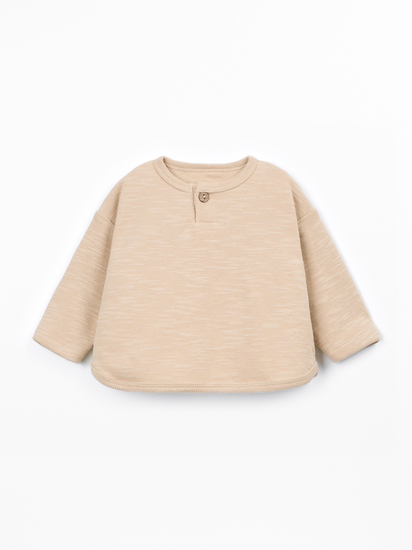 T-shirt en maille en coton biologique